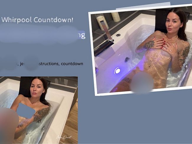 Nackter Whirlpool-Countdown: Deine heiße wi**s-Anleitung!